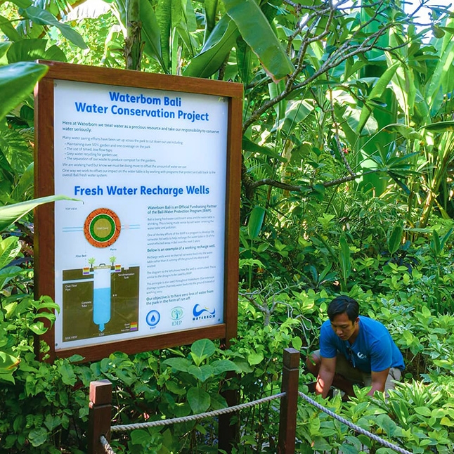 Waterbom Bali Water Conservation Project